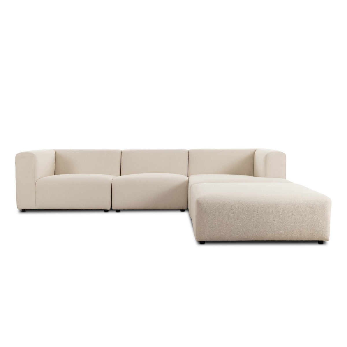 Lawndale 3pc Raf Sectional W/ Ottoman