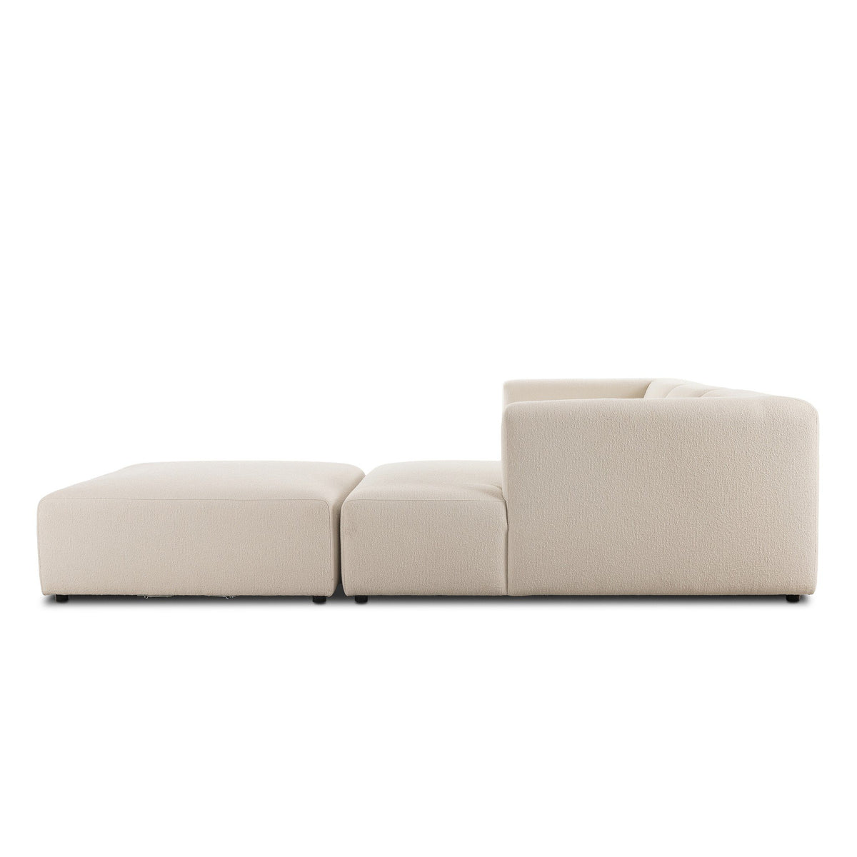 Lawndale 3pc Raf Sectional W/ Ottoman