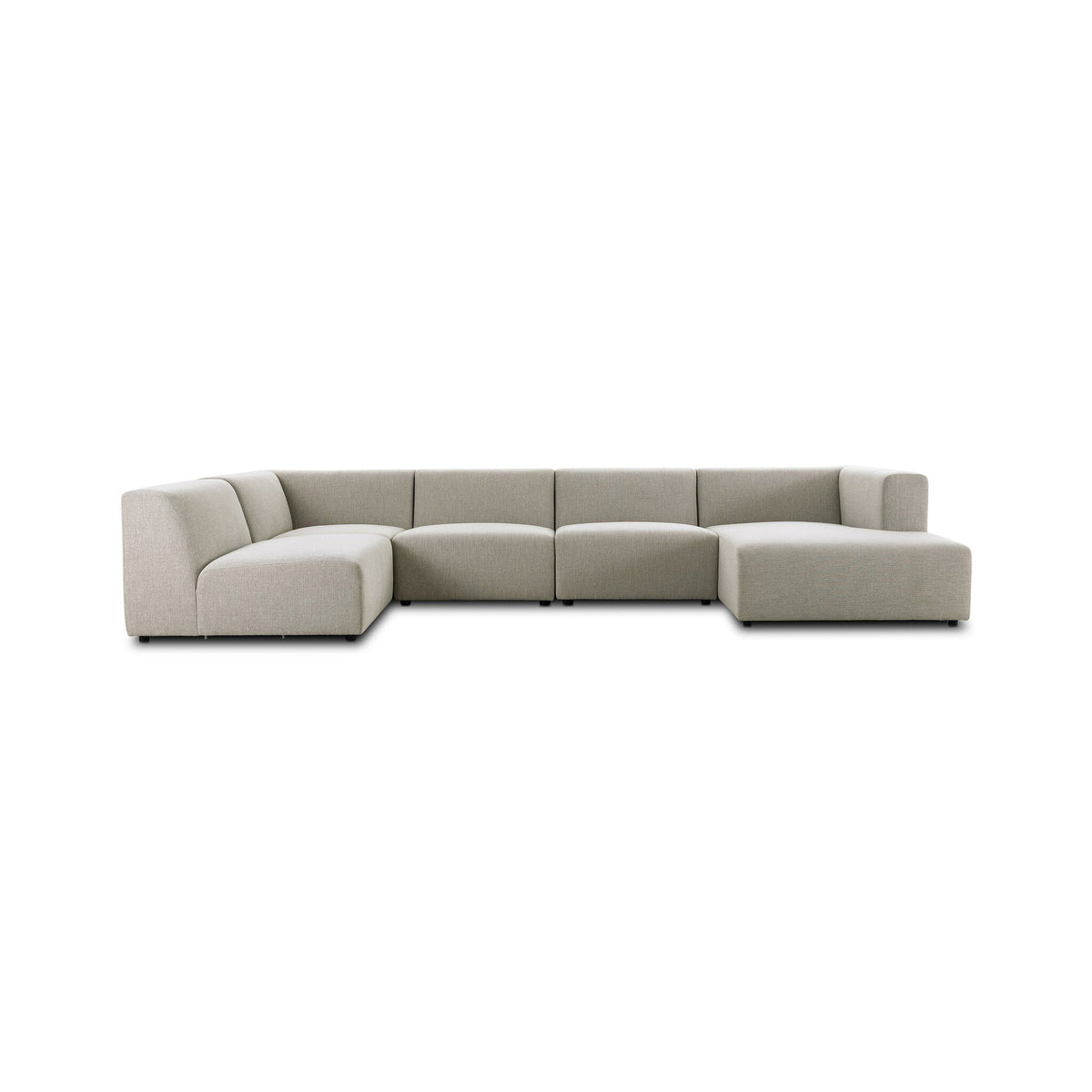 Lawndale 5pc Sectional W/ Rafc