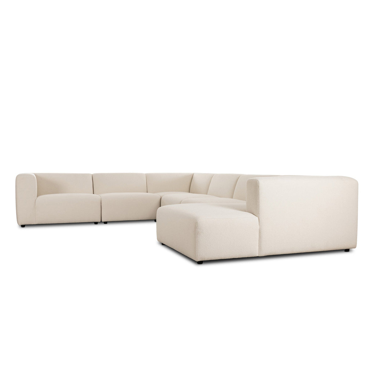 Lawndale 6pc Sectional W/ Rafc