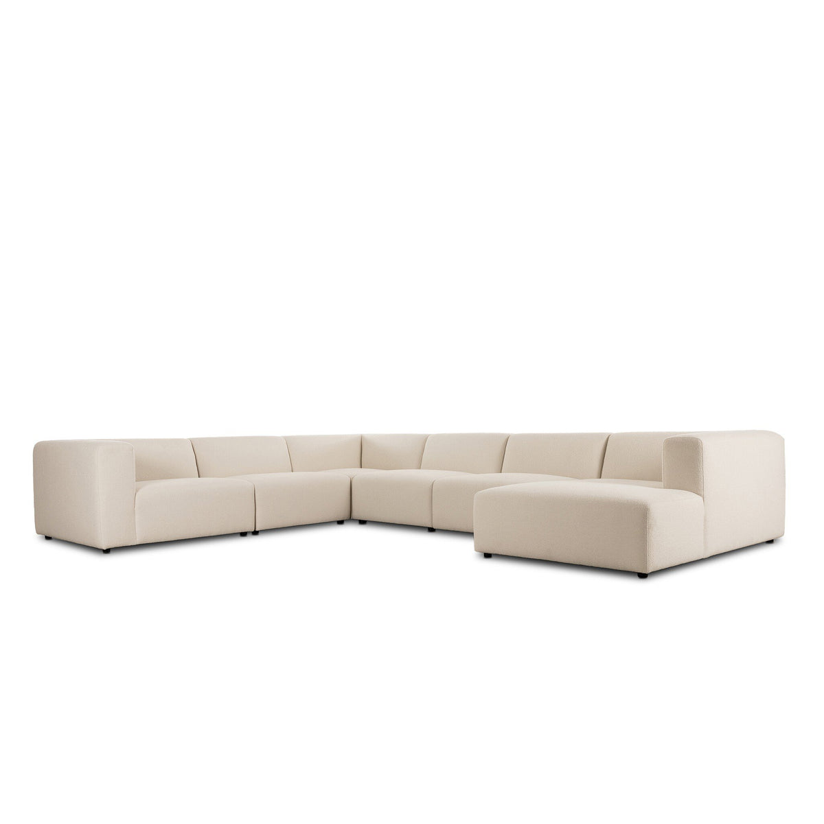 Lawndale 6pc Sectional W/ Rafc