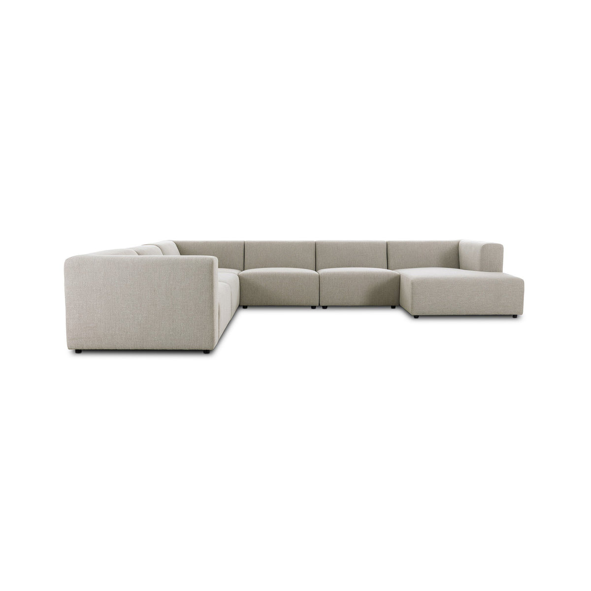 Lawndale 6pc Sectional W/ Rafc