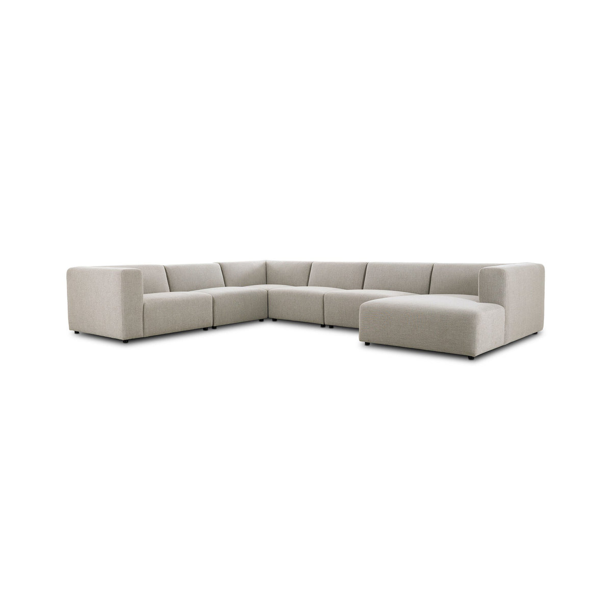 Lawndale 6pc Sectional W/ Rafc