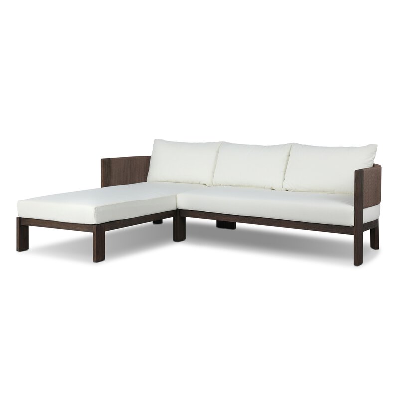 Delancy Outdoor 2pc Sectional-Laf Chaise