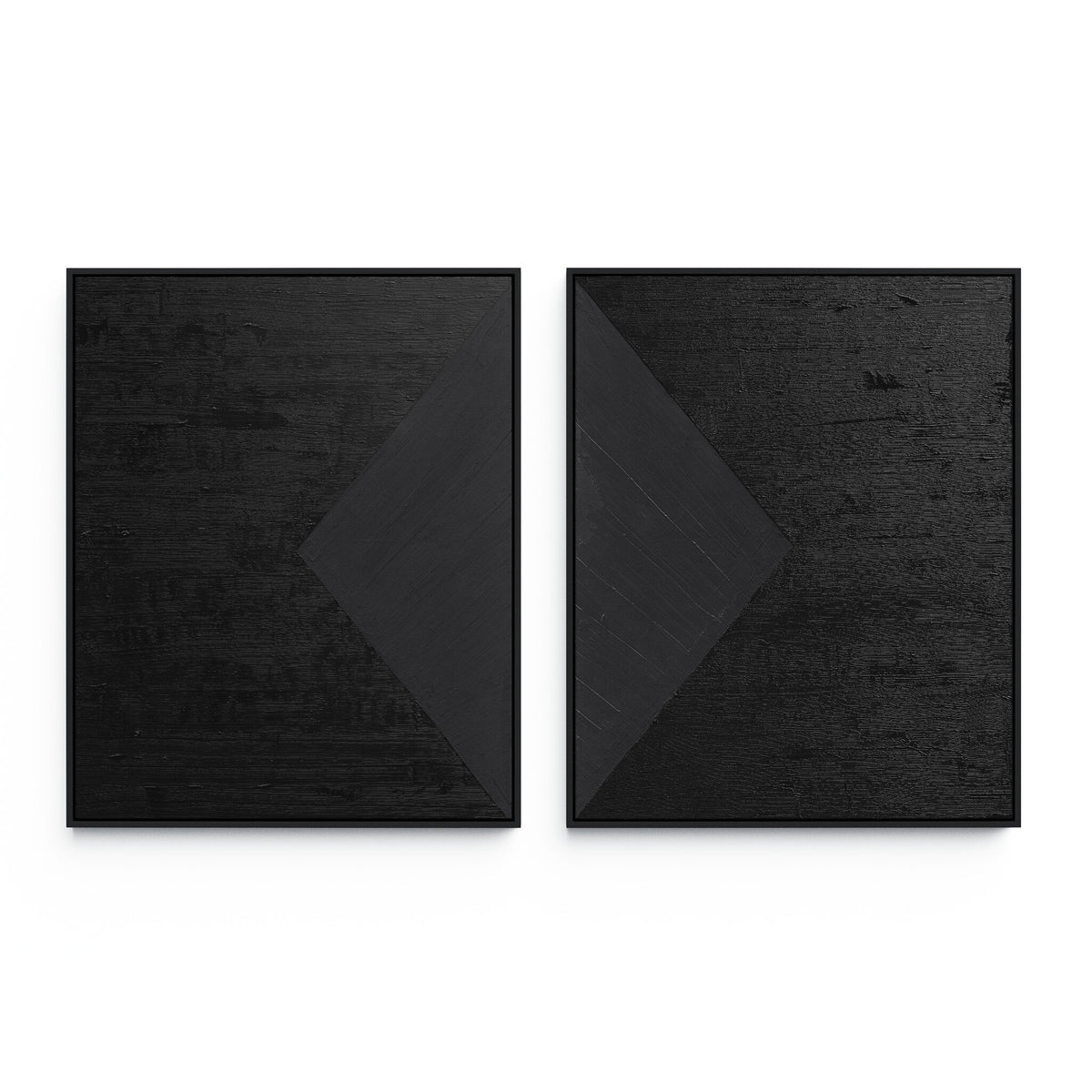 Triangle Diptych By The Holly Collective - Four Hands (252795-001)