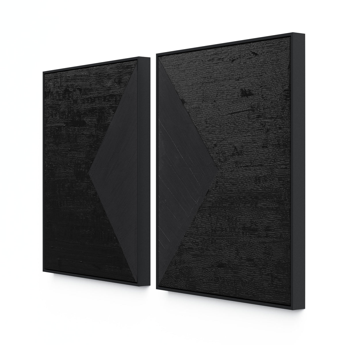 Triangle Diptych By The Holly Collective - Four Hands (252795-001)