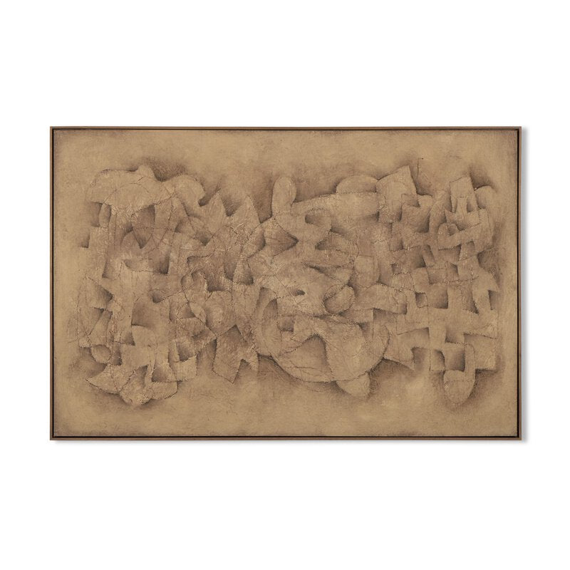 a painting of a pattern