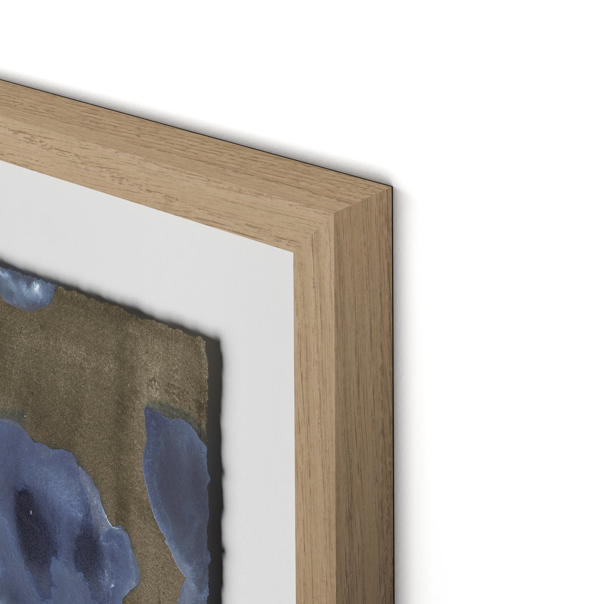 a close up of a painting