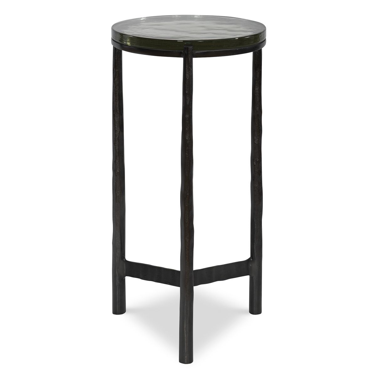 Eternity Indoor-Outdoor Accent Table, Gunmetal