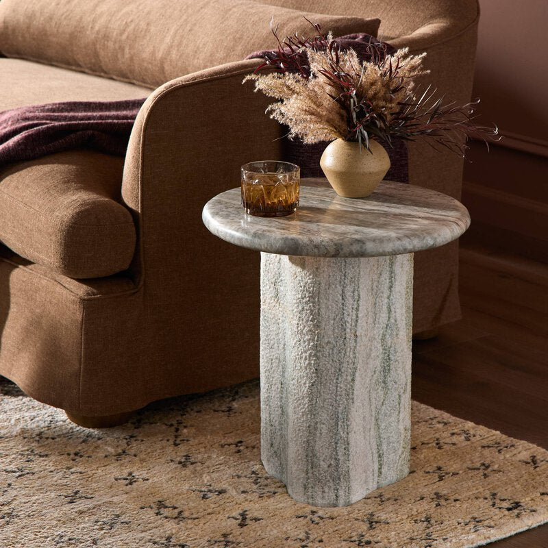 Waylie Small Marble End Table
