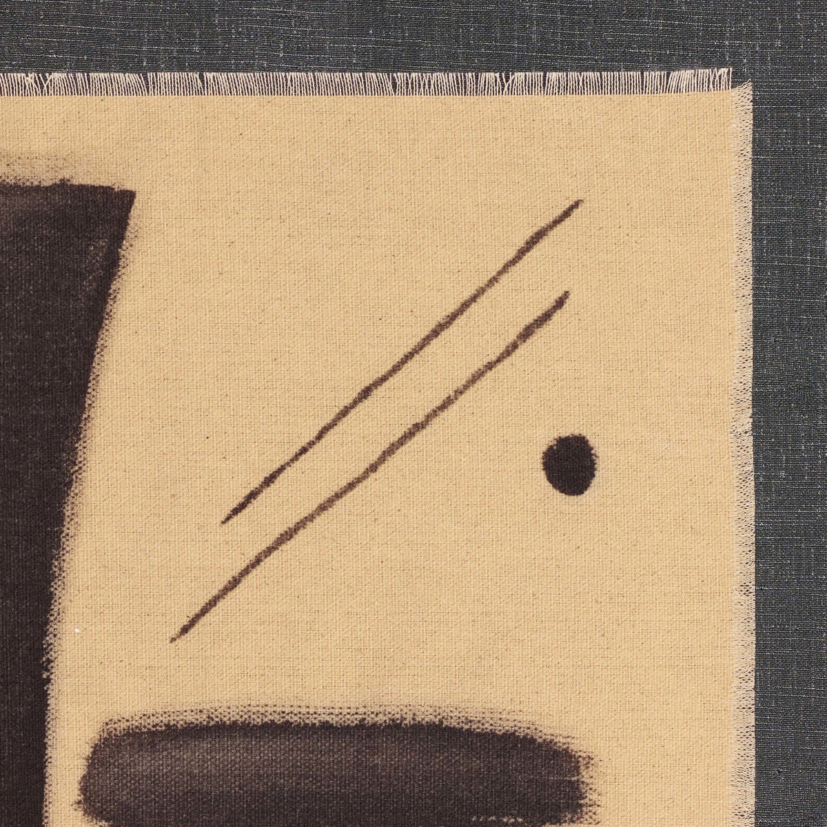 a close-up of a fabric
