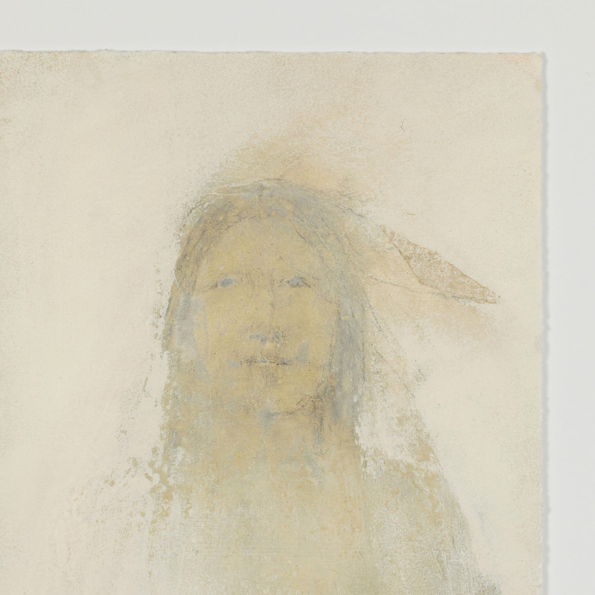a drawing of a woman