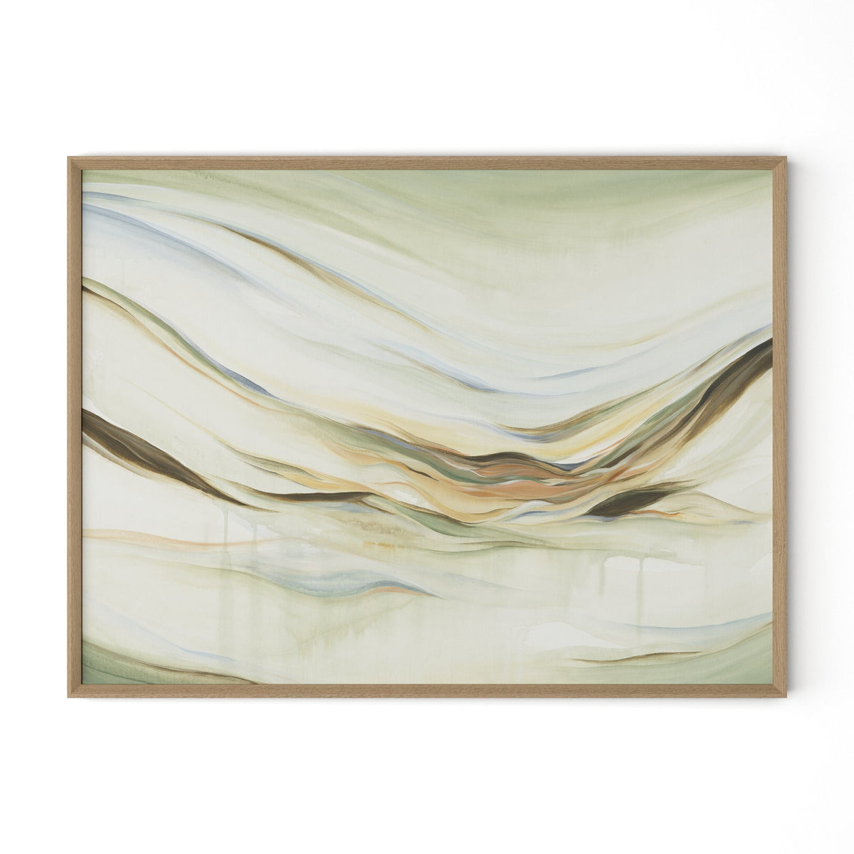 a picture frame with a painting on it