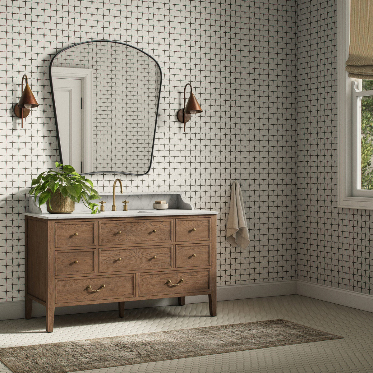 Blocking Wallpaper By Getty Images