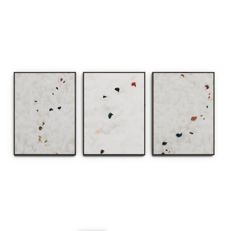 In Flight Triptych By Patricia Vargas