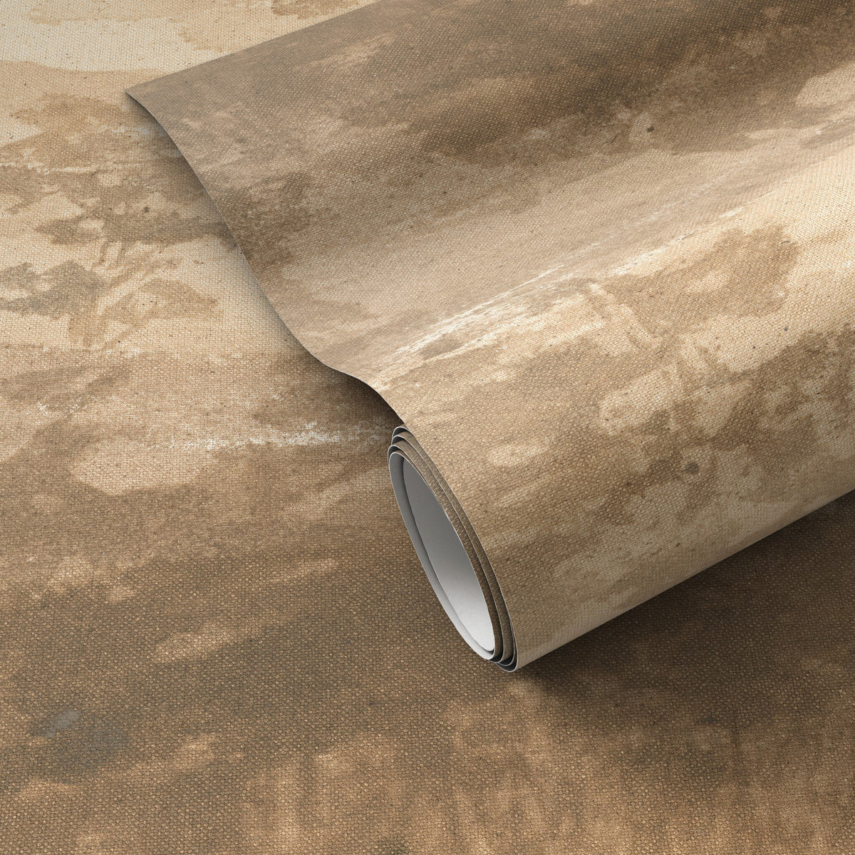a roll of brown paper