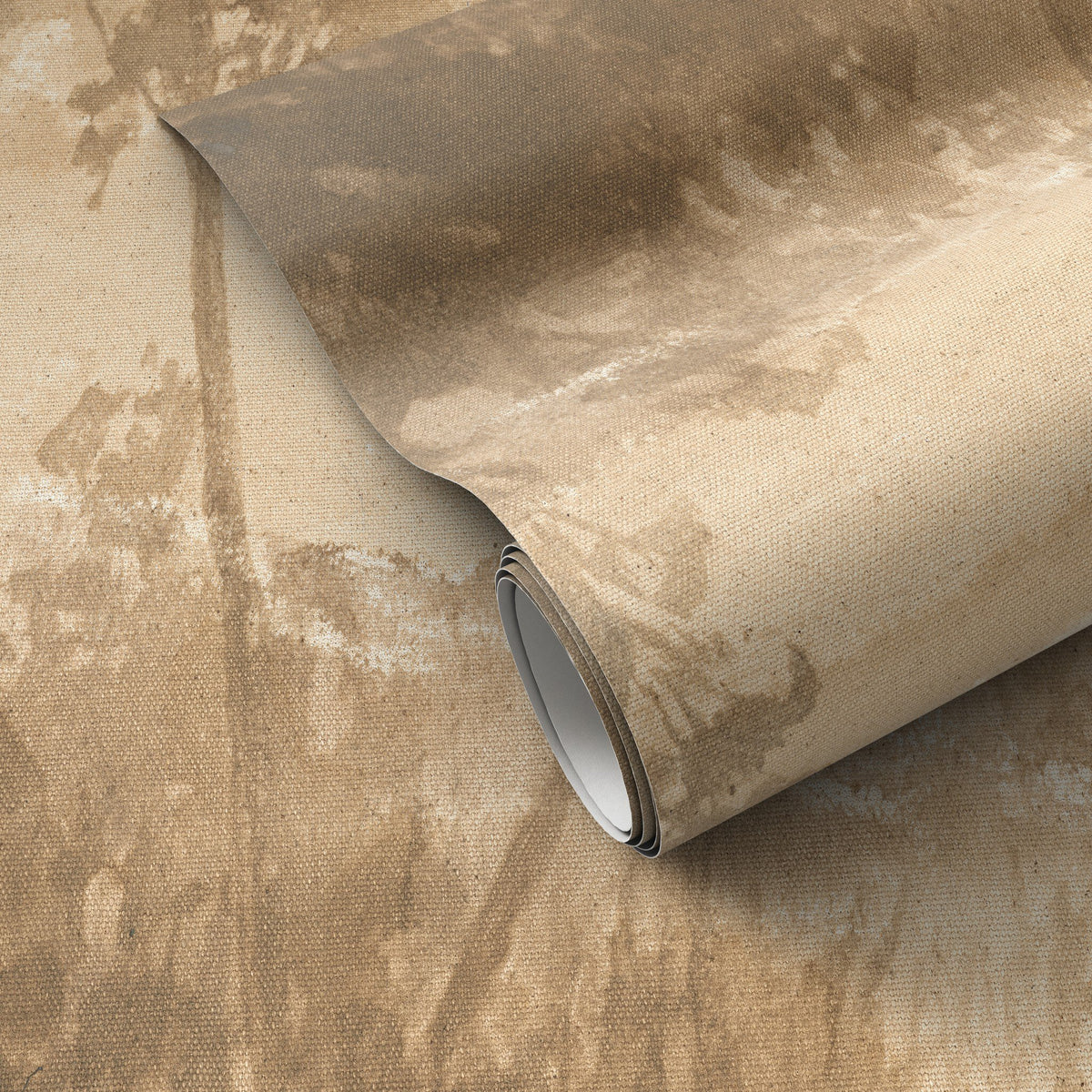 a close up of a roll of wallpaper