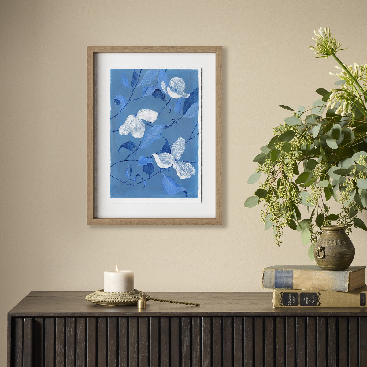 Blue Dogwood By Laurel Dawn Latshaw