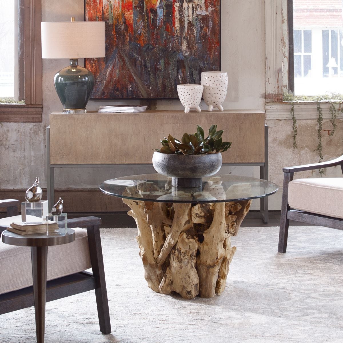 Driftwood Coffee Table, Small, 2 Cartons