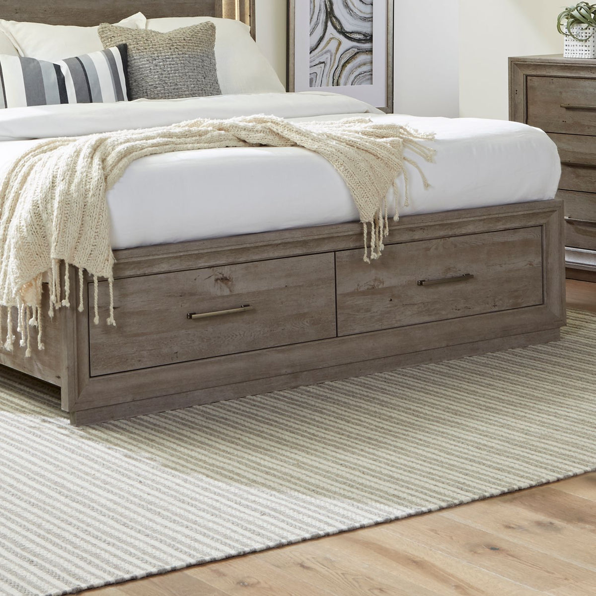 272-BR14FS - Queen Storage Footboard - Liberty Furniture