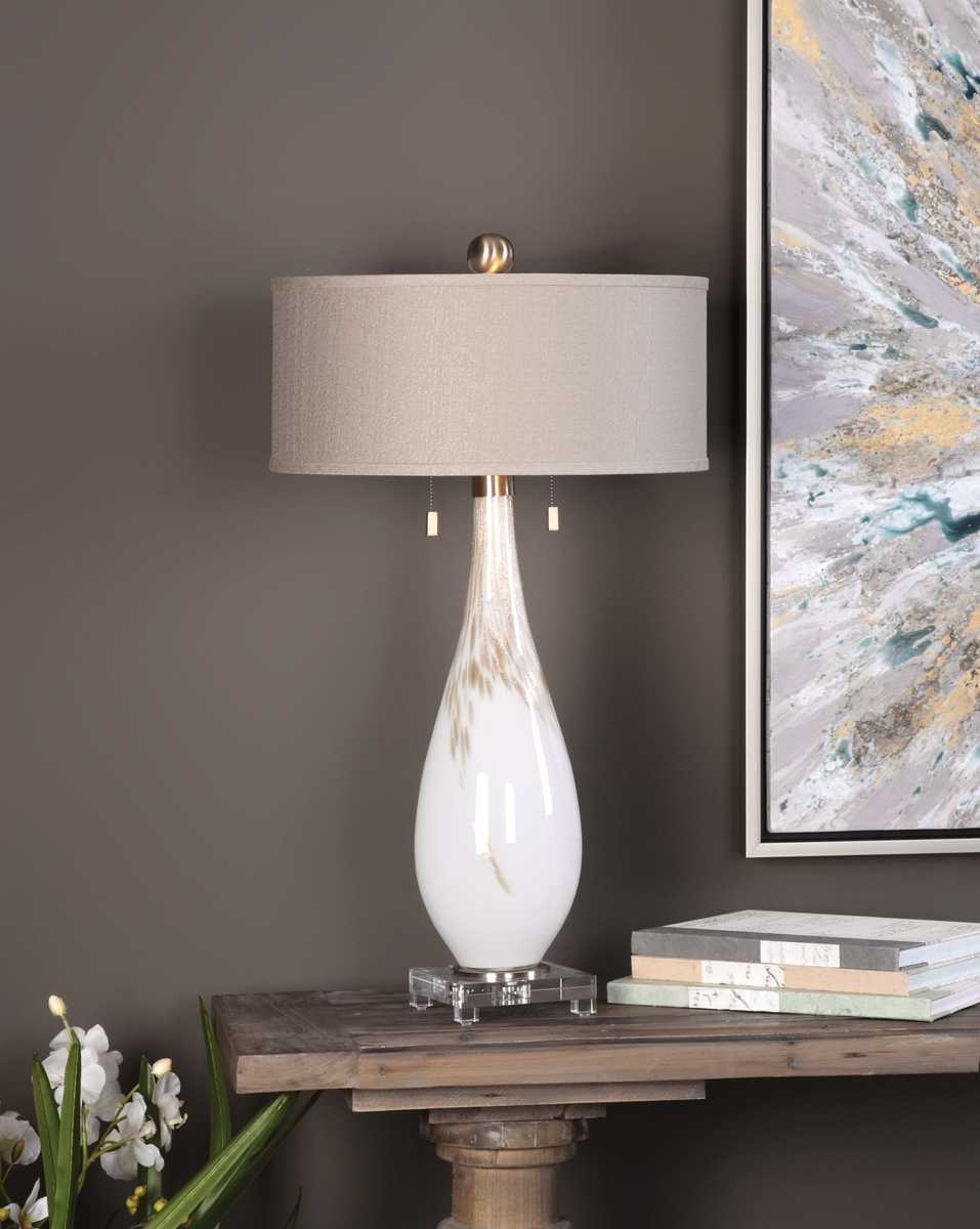 Cardoni Table Lamp, White