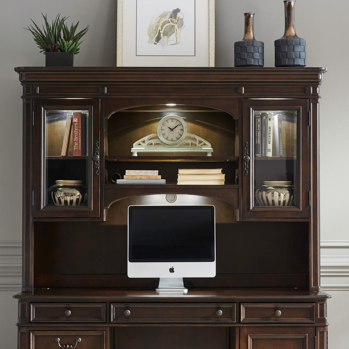 273-HO131 - Jr Executive Credenza Hutch - Liberty Furniture