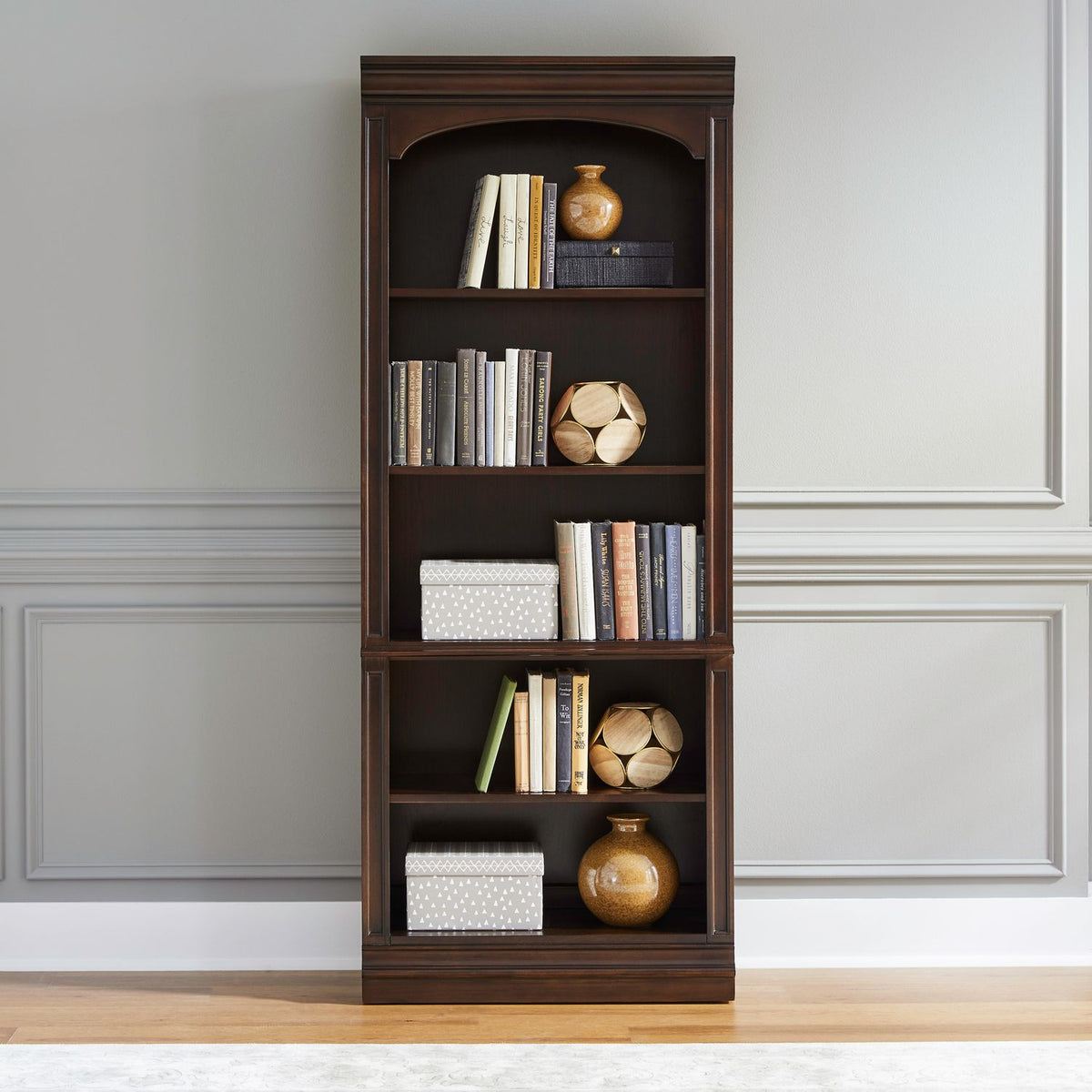 273-HO201 - Jr Executive Open Bookcase - Liberty Furniture