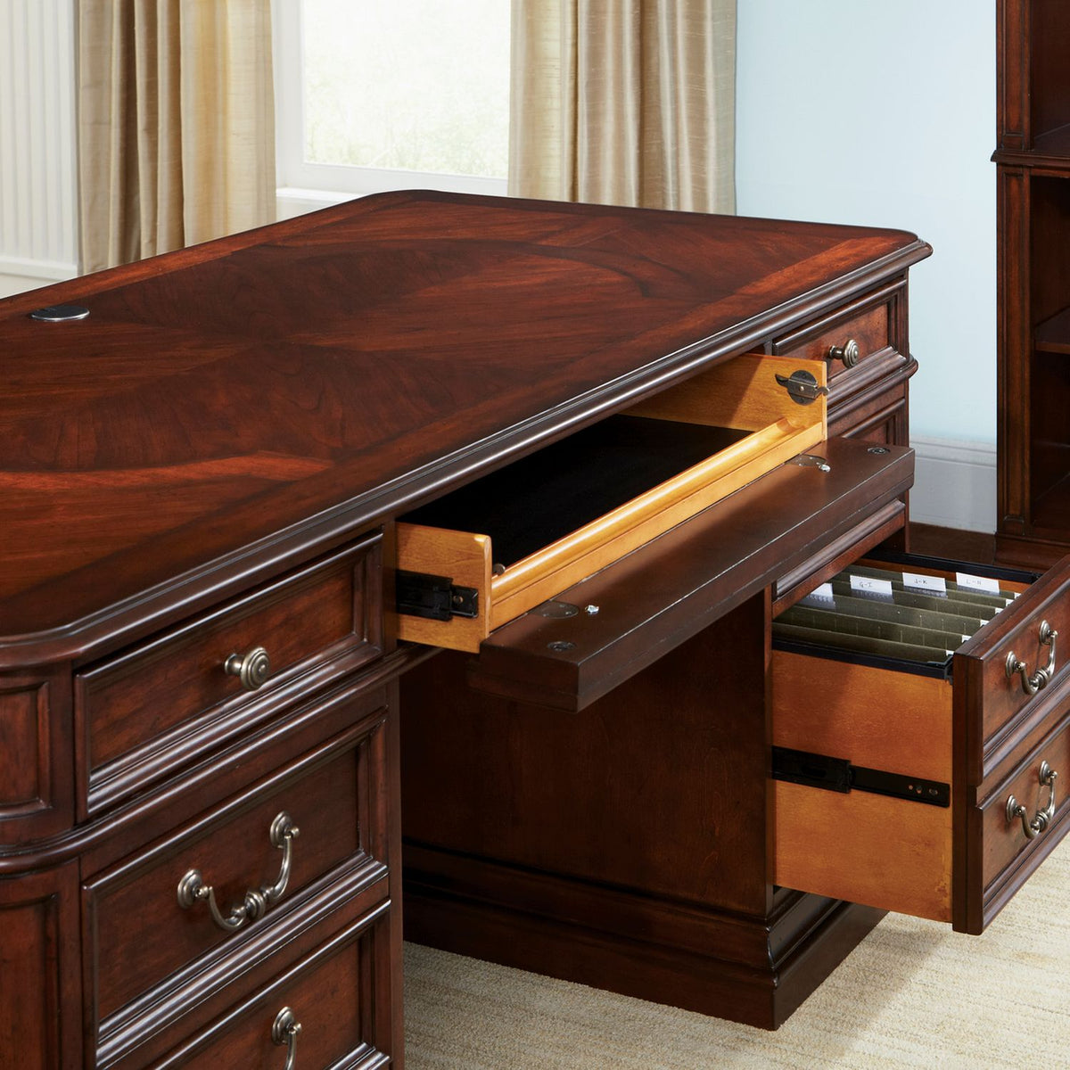 273-HOJ-5JES - 5 Piece Jr Executive Set - Liberty Furniture