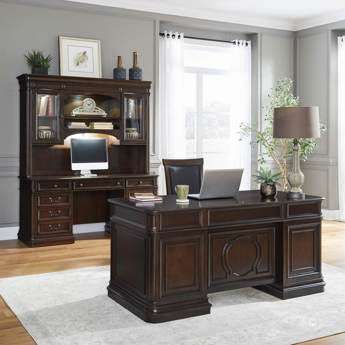 273-HOJ-5JES - 5 Piece Jr Executive Set - Liberty Furniture