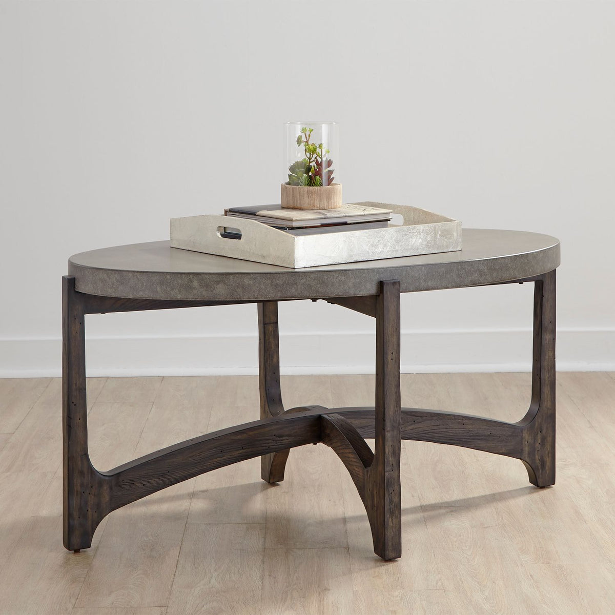 292-OT1010 - Oval Cocktail Table - Liberty Furniture