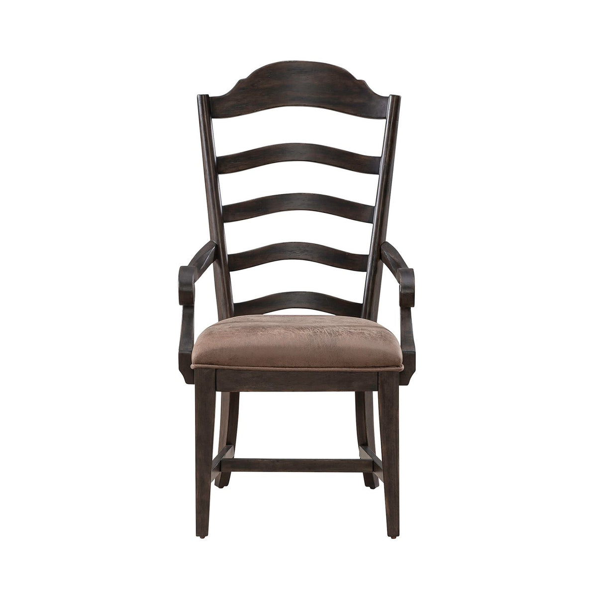 297-C2001A - Uph Ladder Back Arm Chair (RTA) - Liberty Furniture