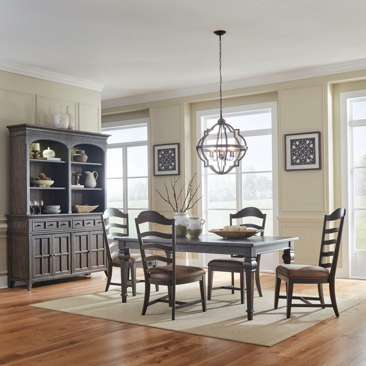 297-DR-5RLS - 5 Piece Rectangular Table Set - Liberty Furniture