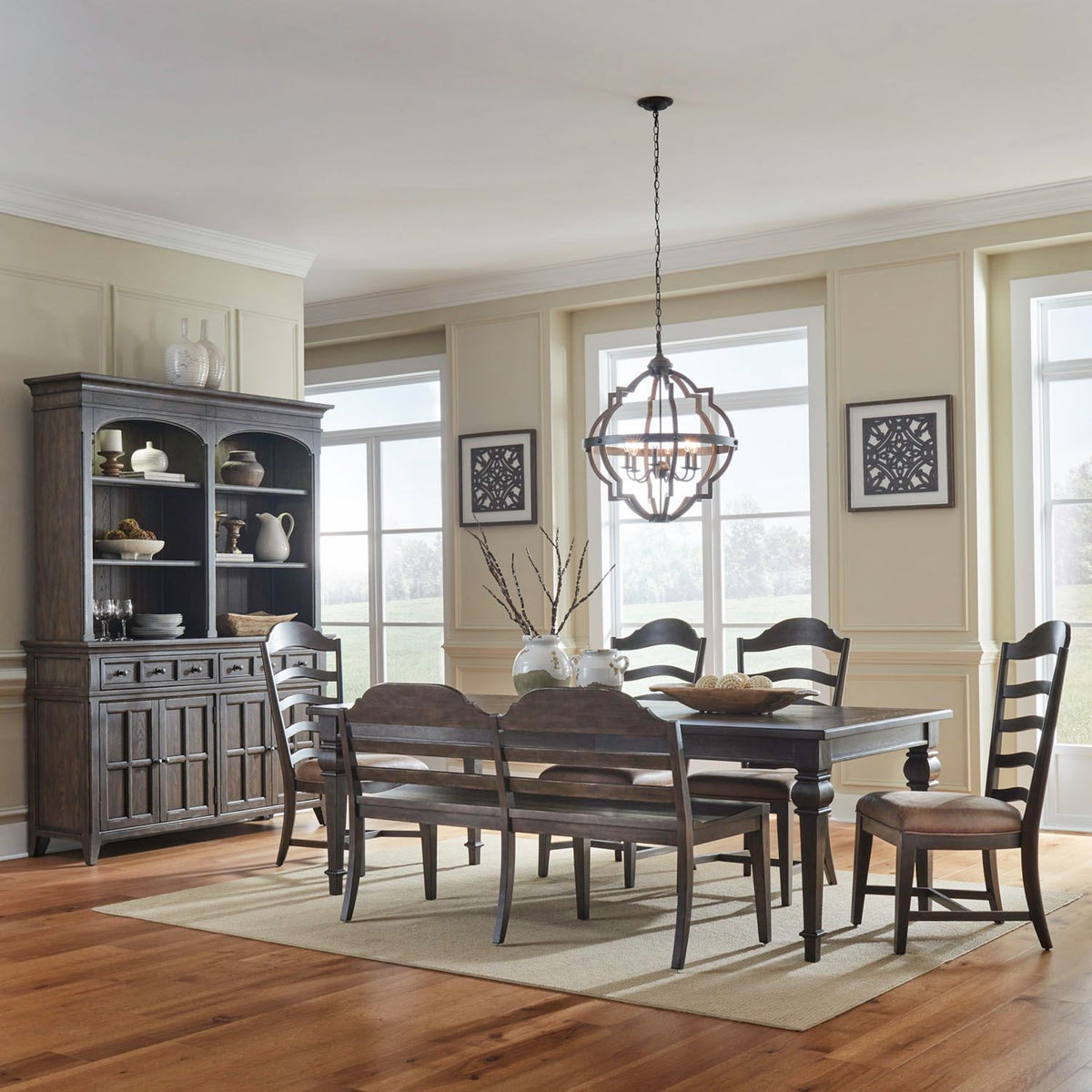 297-DR-6RTS - 6 Piece Rectangular Table Set - Liberty Furniture