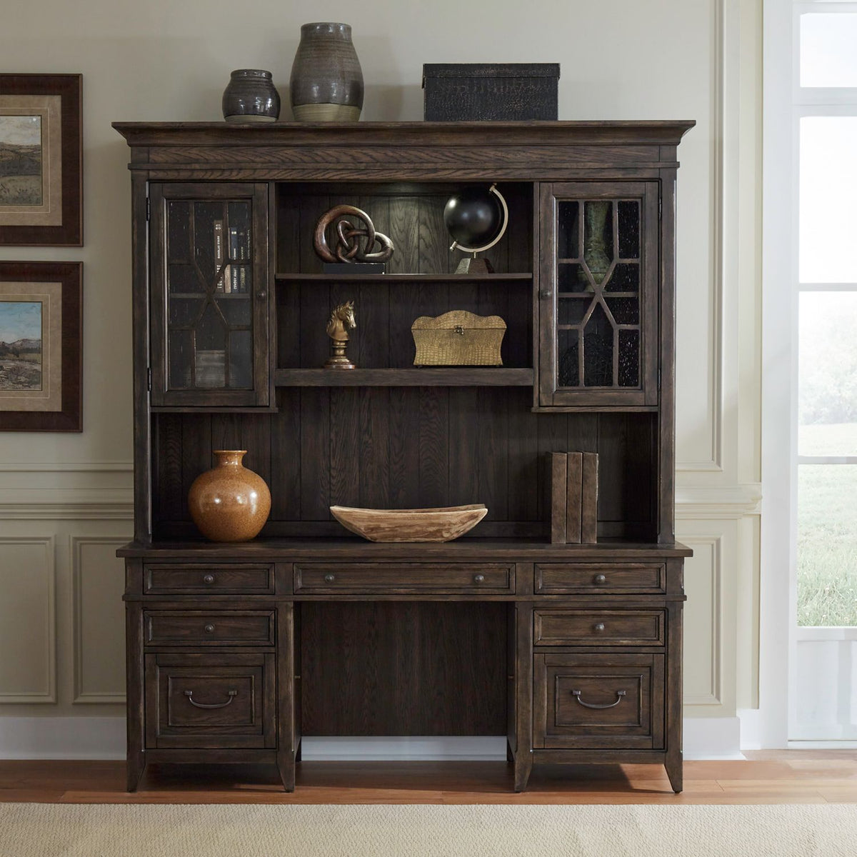 297-HO-CHS - Credenza & Hutch - Liberty Furniture