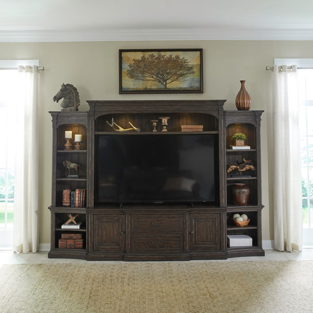 297-TV78 - 78 Inch Entertainment Console - Liberty Furniture