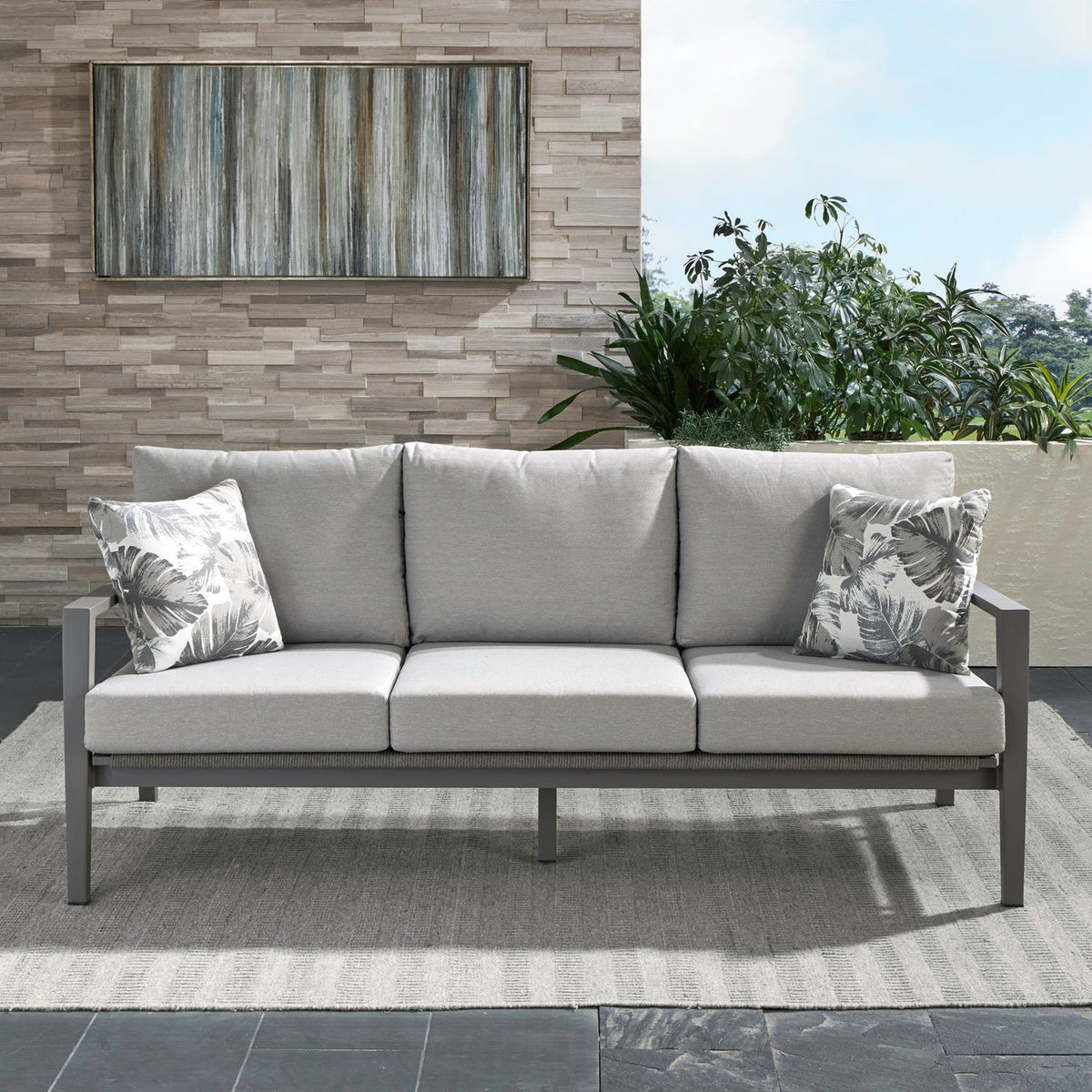 3001-OSF300-GT - Outdoor Sofa - Granite - Liberty Furniture