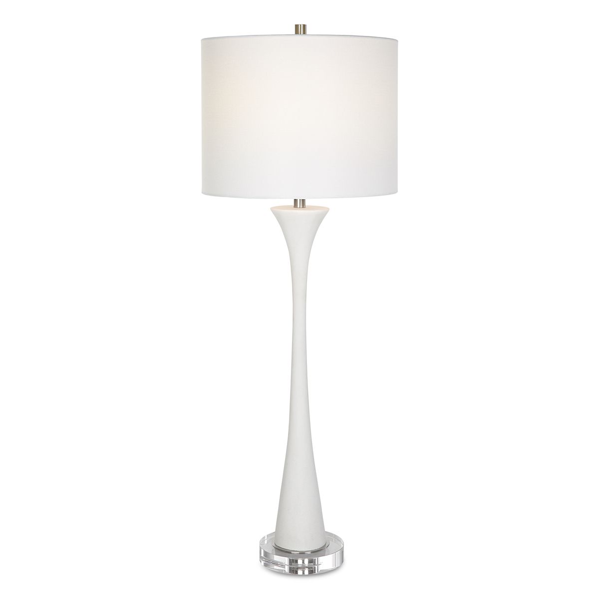 Fountain Buffet Lamp, White