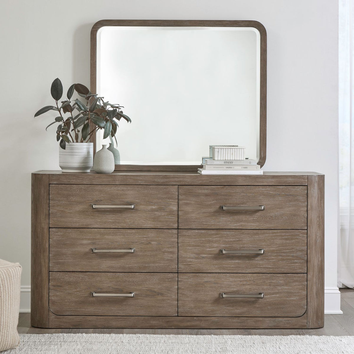 306-BR-DM - Dresser & Mirror - Liberty Furniture