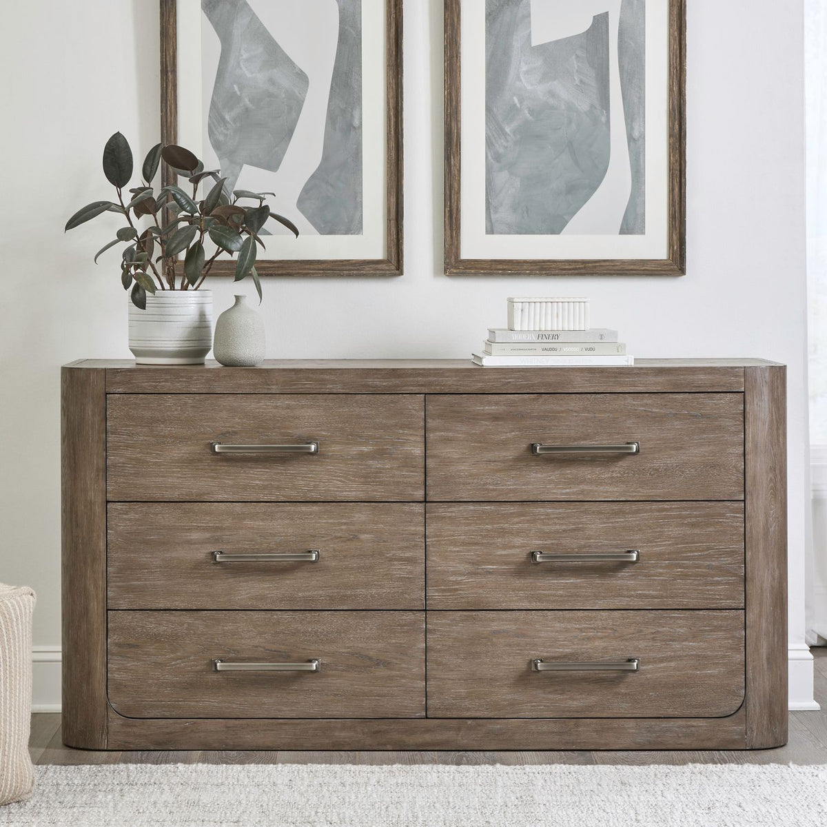 306-BR31 - 6 Drawer Dresser - Liberty Furniture