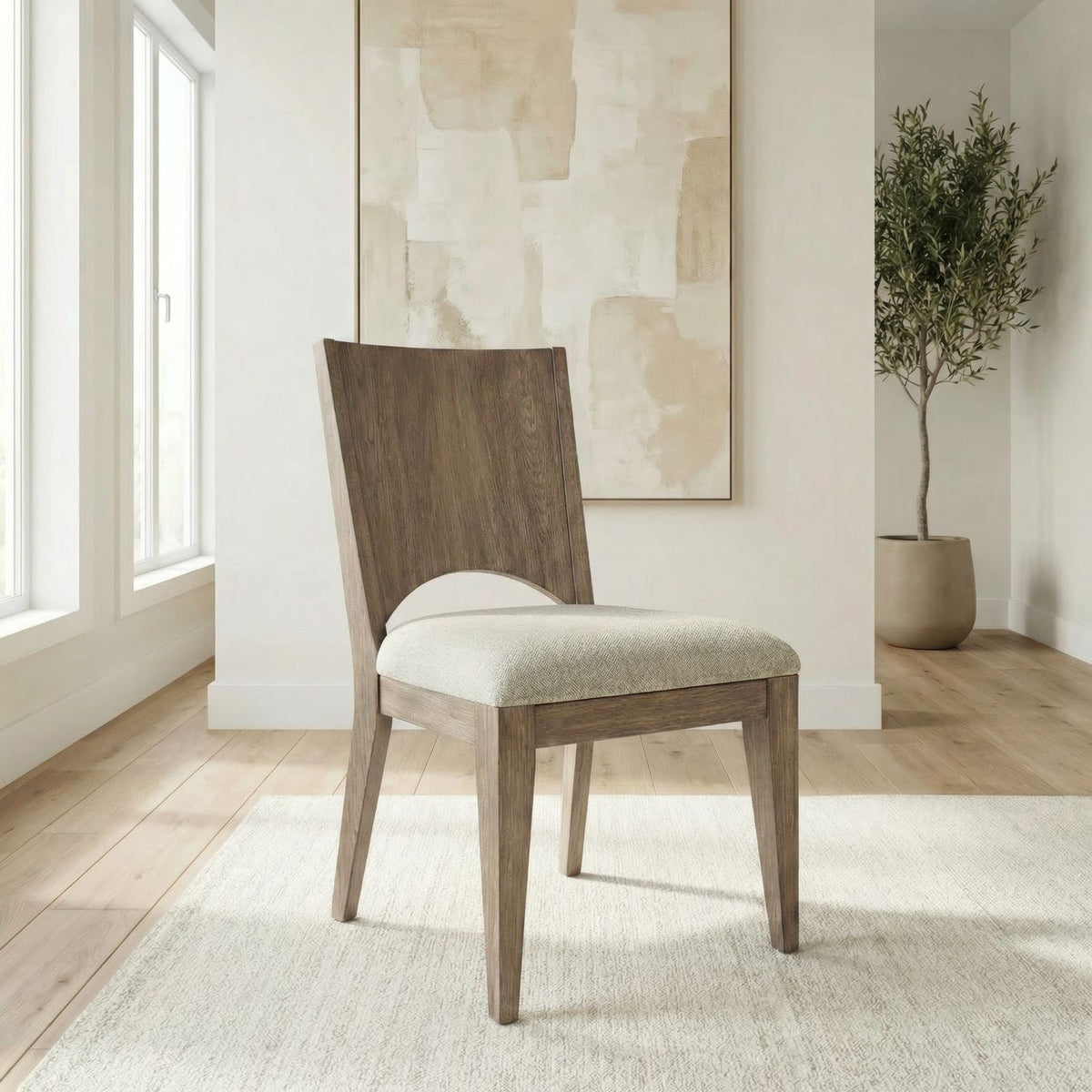 306-C9101S - Panel Back Side Chair (RTA) - Liberty Furniture