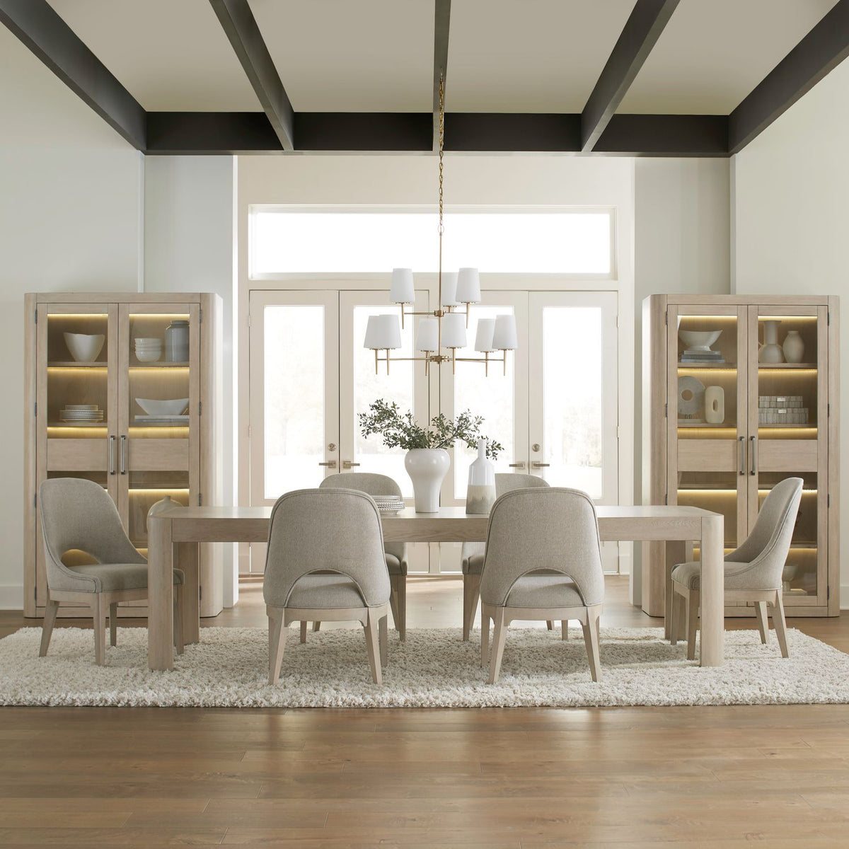 306W-DR-7RLS - 7 Piece Rectangular Table Set - Liberty Furniture