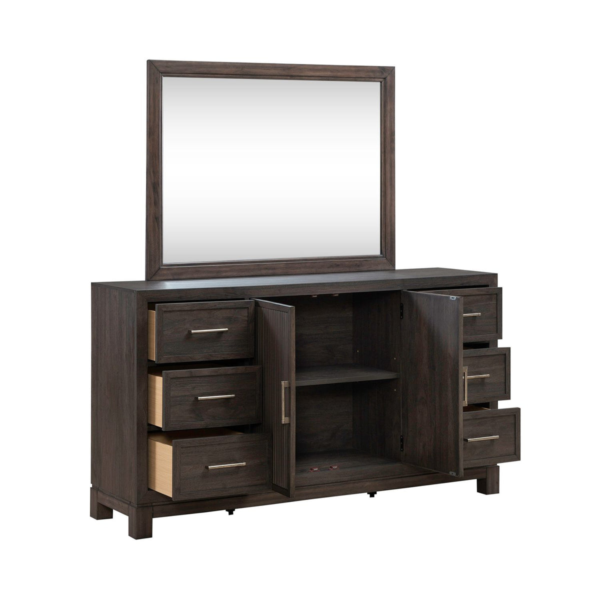 313-BR-DM - Dresser & Mirror - Liberty Furniture