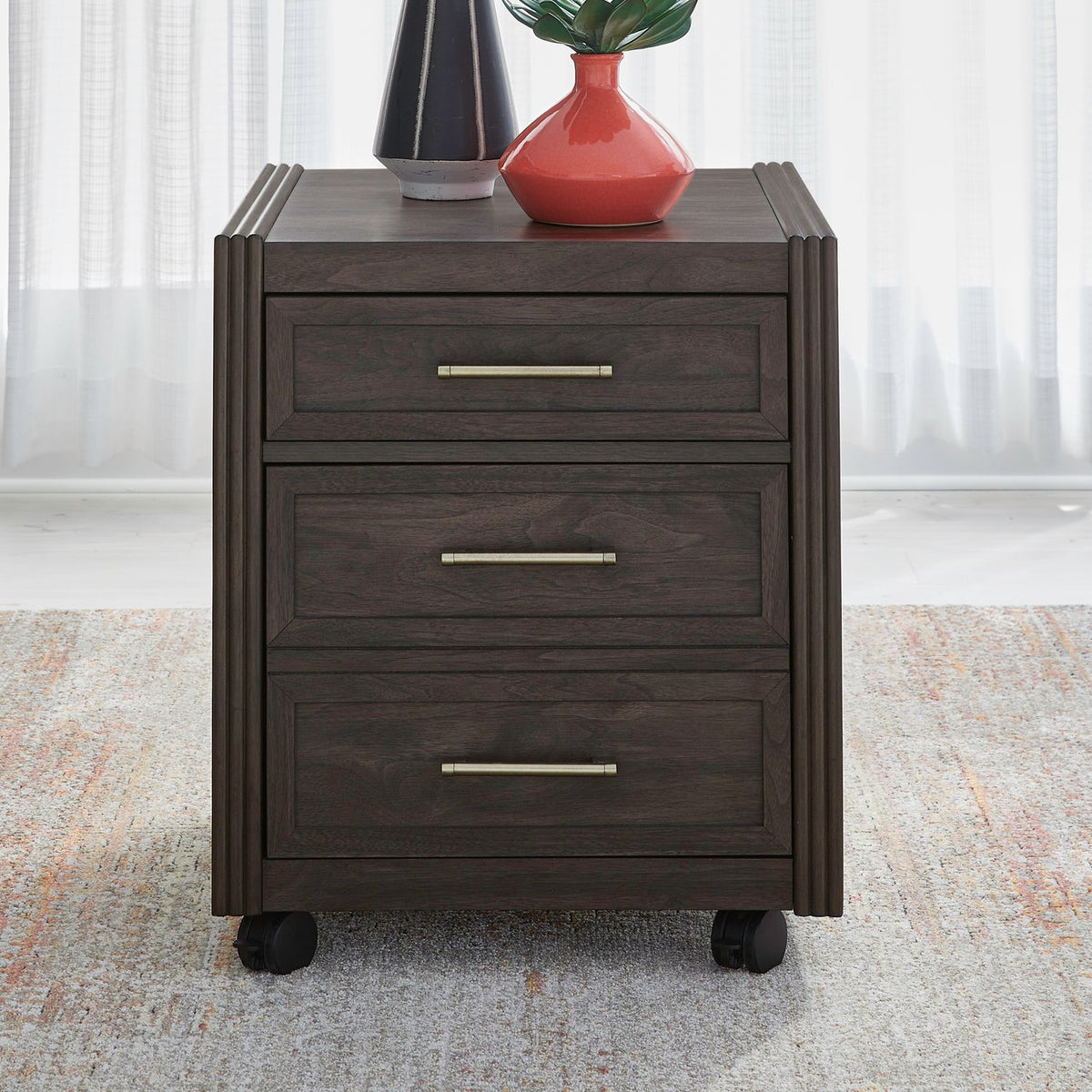 313-HO146 - Castered Filing Cabinet - Liberty Furniture
