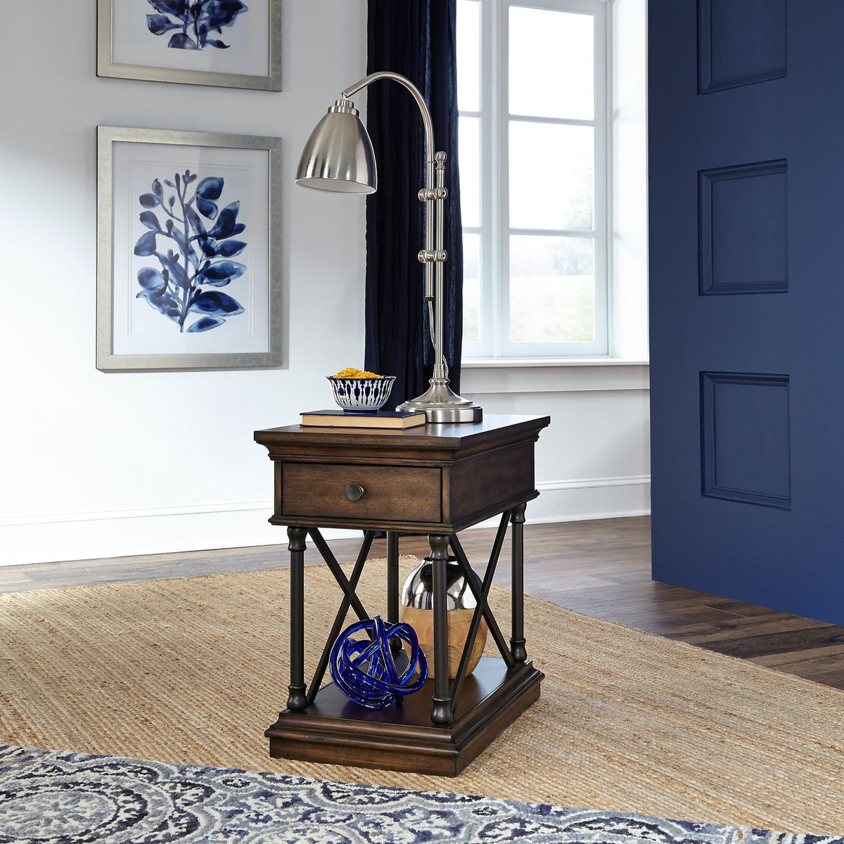 315-OT1021 - Drawer Chair Side Table - Liberty Furniture