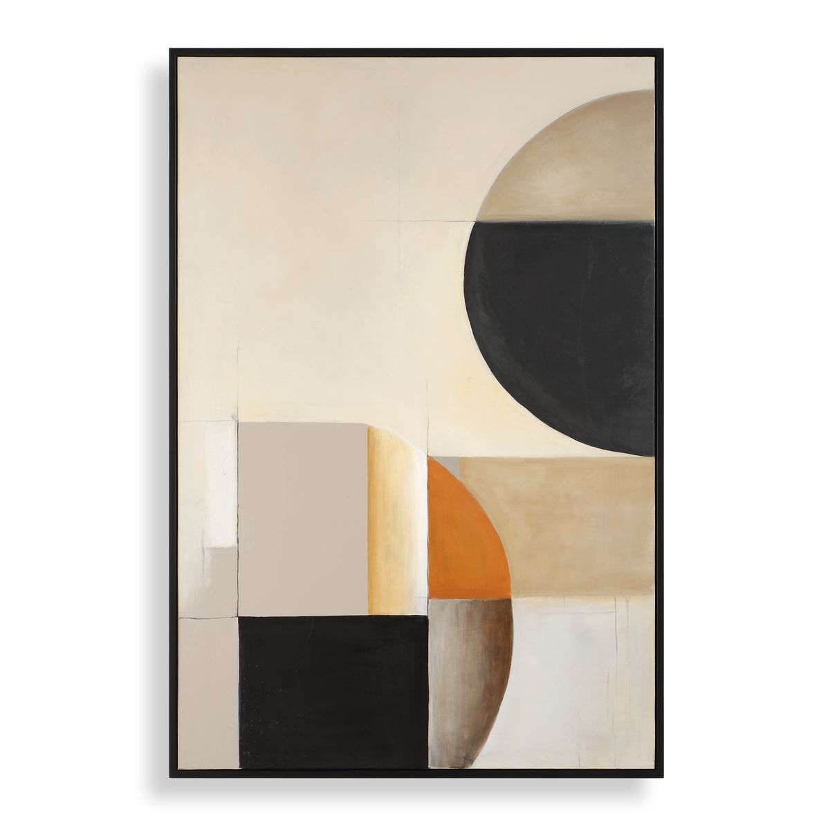 Western Hemisphere Hand Painted Canvas