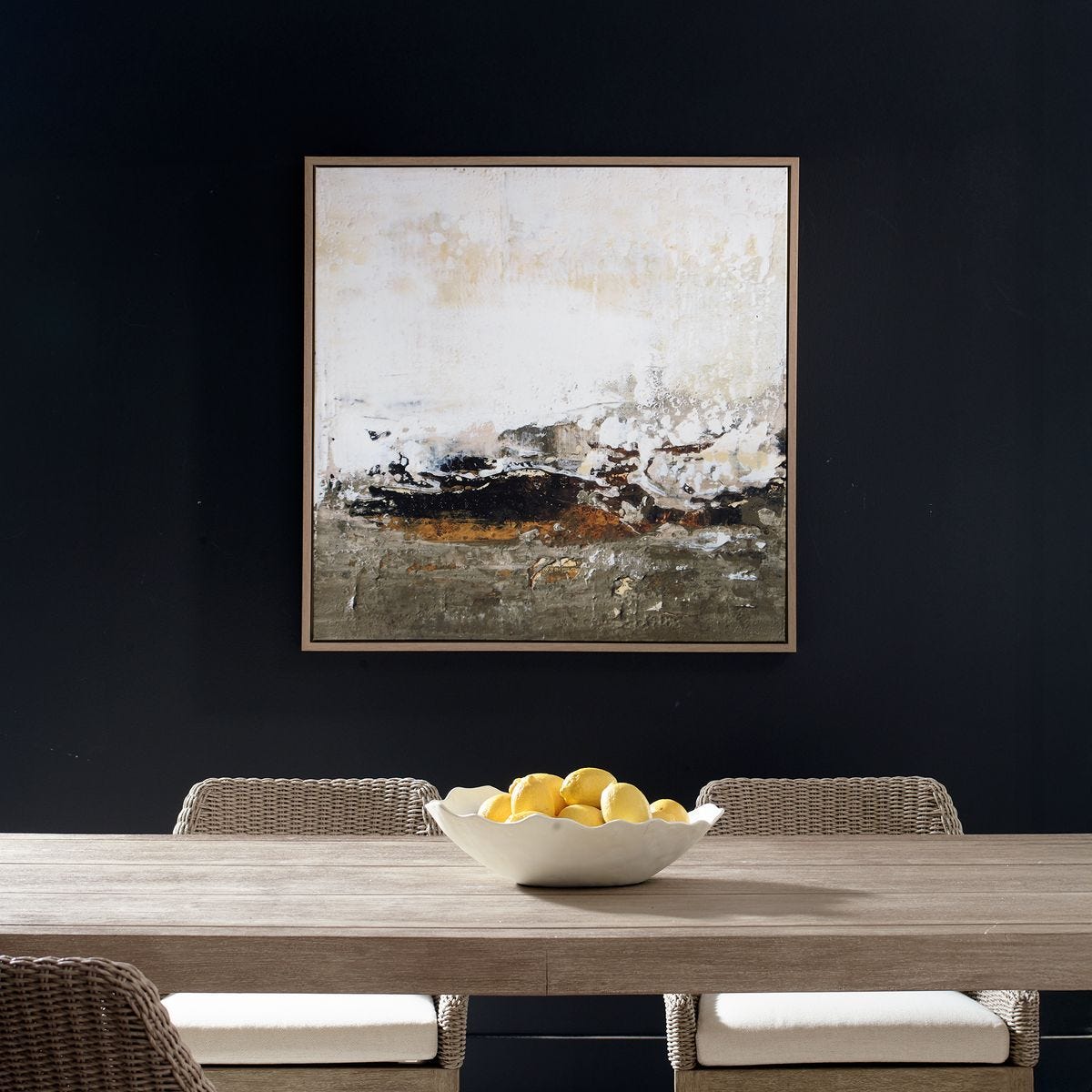The Other Side Framed Canvas