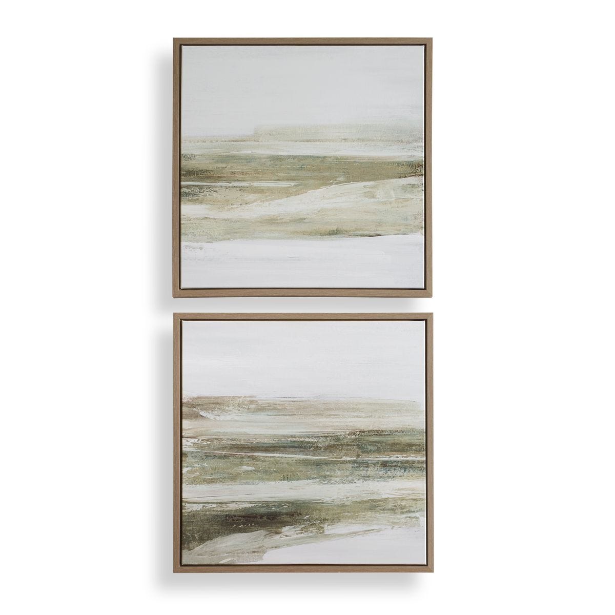 All Of A Sudden Framed Canvases, S/2