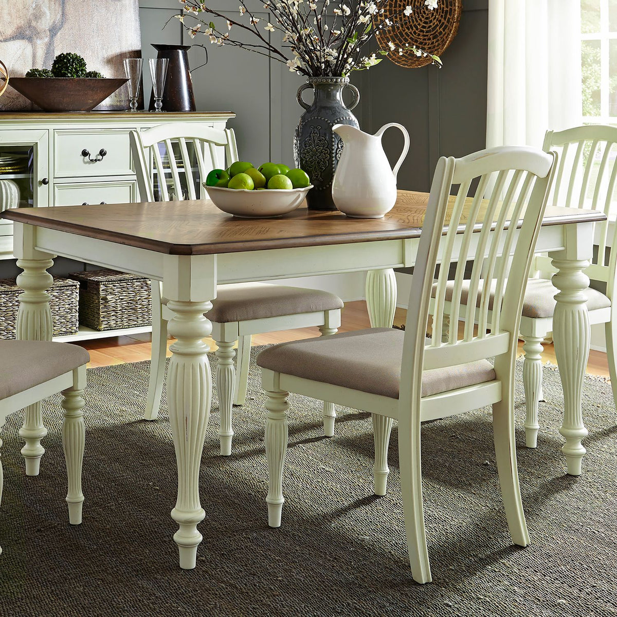 334-T4078 - Rectangular Leg Table - Liberty Furniture