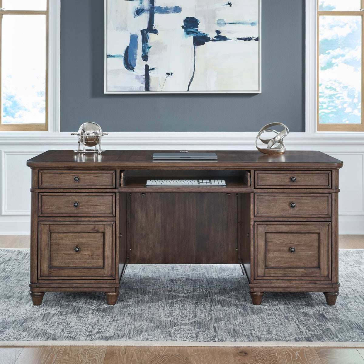 336-HO-JED - Jr Executive Desk - Liberty Furniture