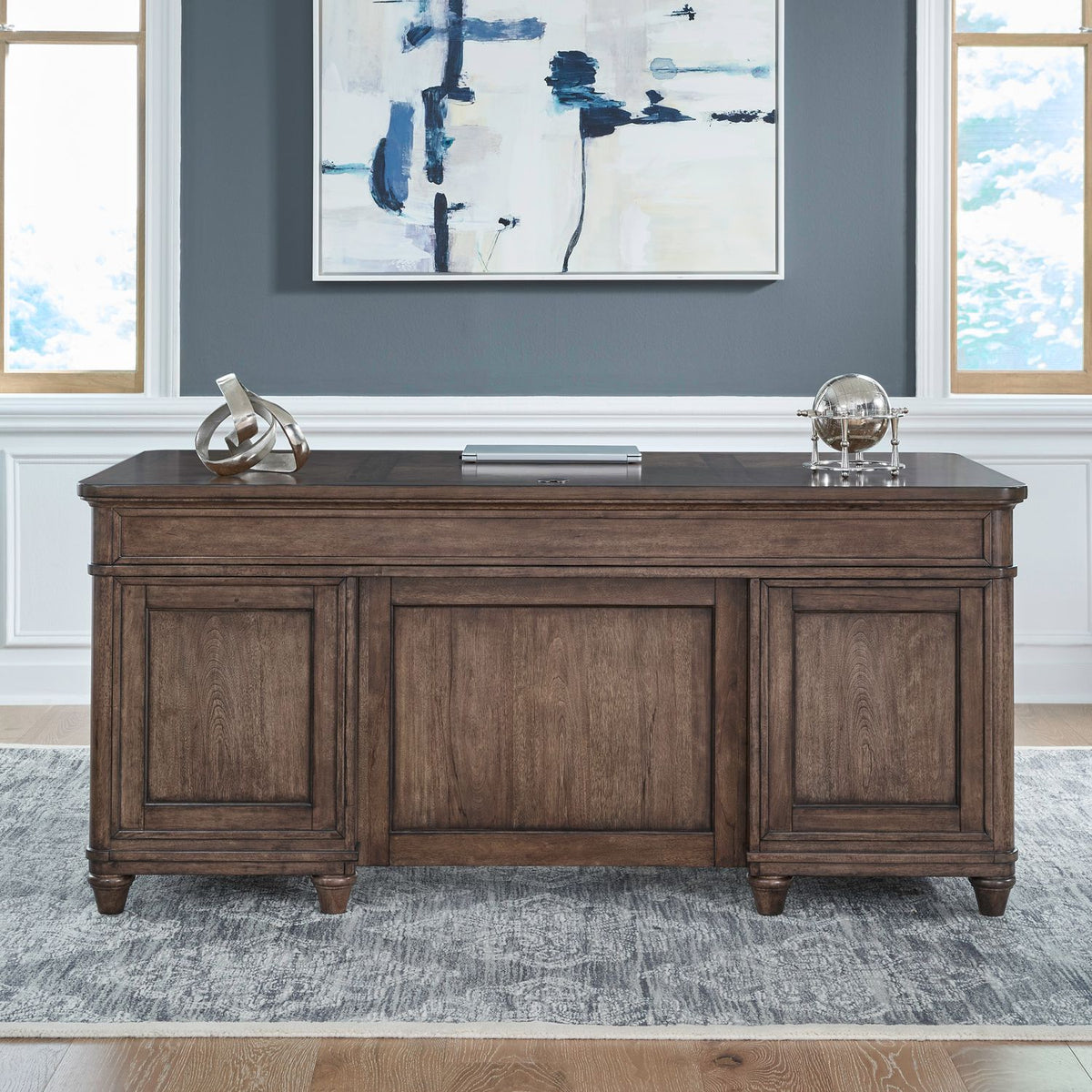 336-HO-JED - Jr Executive Desk - Liberty Furniture